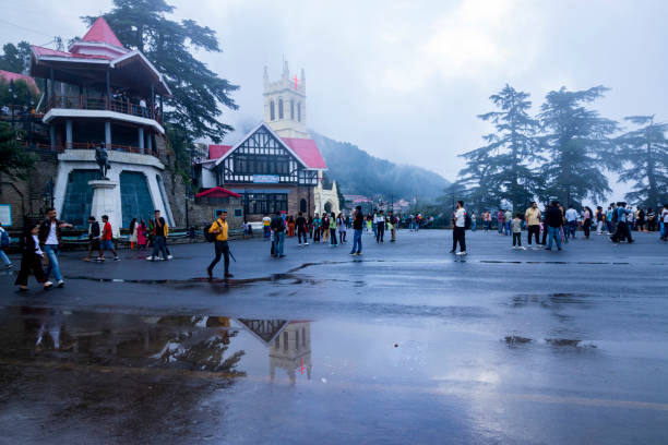 What attracts people most to Shimla are its traditional looks.