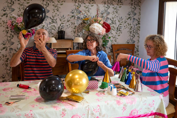 Enjoy making a group craft project with your family.